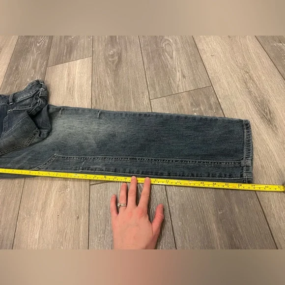 Anthropologie The Wanderer Mid-Rise Relaxed Jeans by Pilcro 27 - Picture 13 of 15